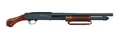Mossberg M/590 Night Stick 12GA-3in 18.5in (Talo Exclusive)Walnut W/Corn CO view 2