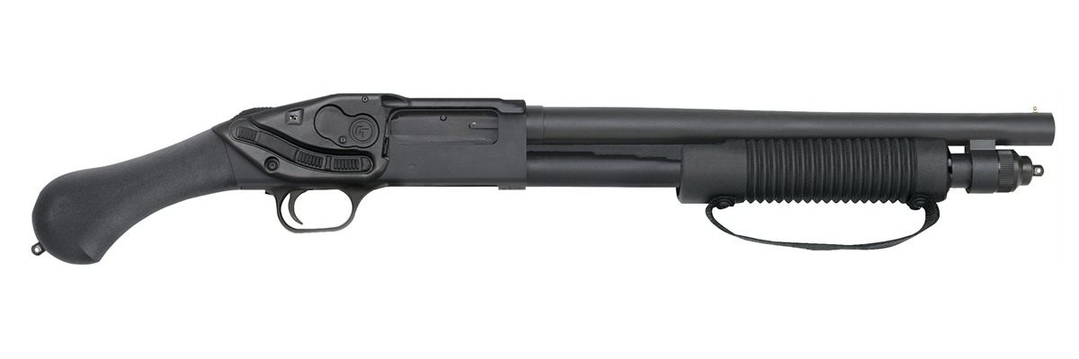 Mossberg Sons 50638 590 Shockwave 12 Gauge Pump 3in 5+1 14.38in Matte Blued view 2