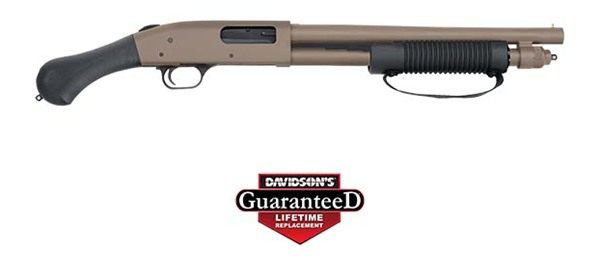 Mossberg 50653 590 Shockwave 12 Gauge 5+1 3in 14.375in Heavy Barrel, Flat D view 3
