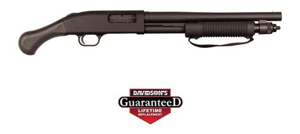 Mossberg 50659 590 Shockwave 12 Gauge Pump 3in 5+1 14in Blued Heavy-Walled view 2