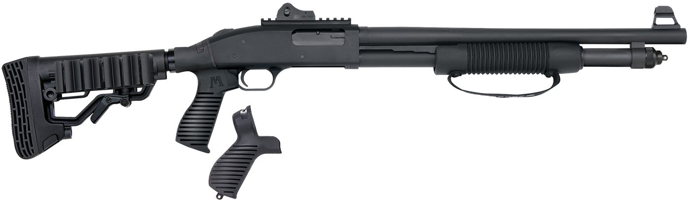Mossberg Sons 50696 590 Tactical SPX 12 Gauge 3in 6+1 18.50in Cylinder Bore view 2