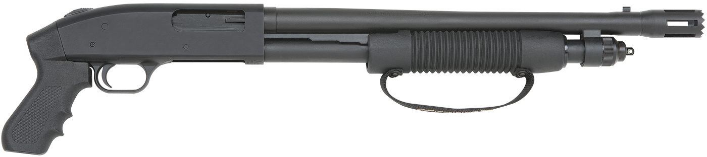 Mossberg 50697 590 Cruiser 12 Gauge Pump 3in 6+1 18.50in Matte Blued Stand