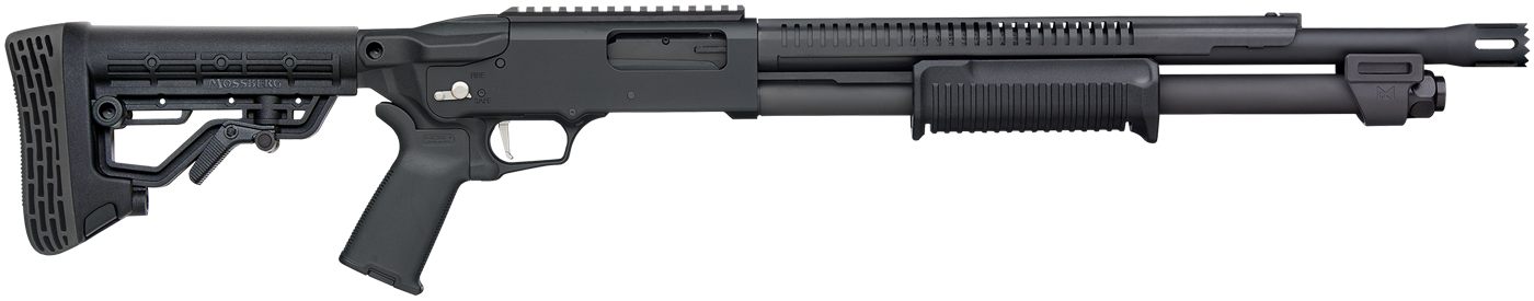 Mossberg Sons 590R Stand Off Shotgun 12ga 6rd Capacity 18.5in Breacher Barr