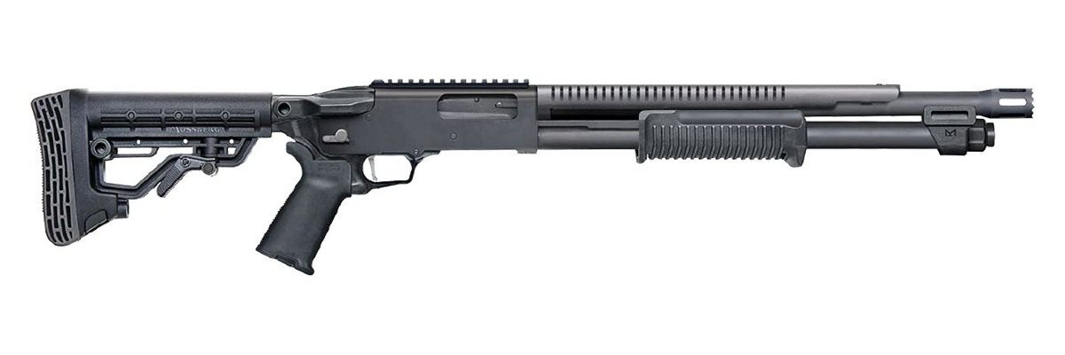 Mossberg Sons 590R Stand Off Shotgun 12ga 6rd Capacity 18.5in Breacher Barr view 2