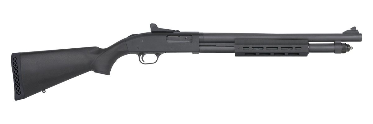 Mossberg Sons 50765 590A1 Tactical 12 Gauge 3in 6+1 18.50in Cylinder Bore B view 2