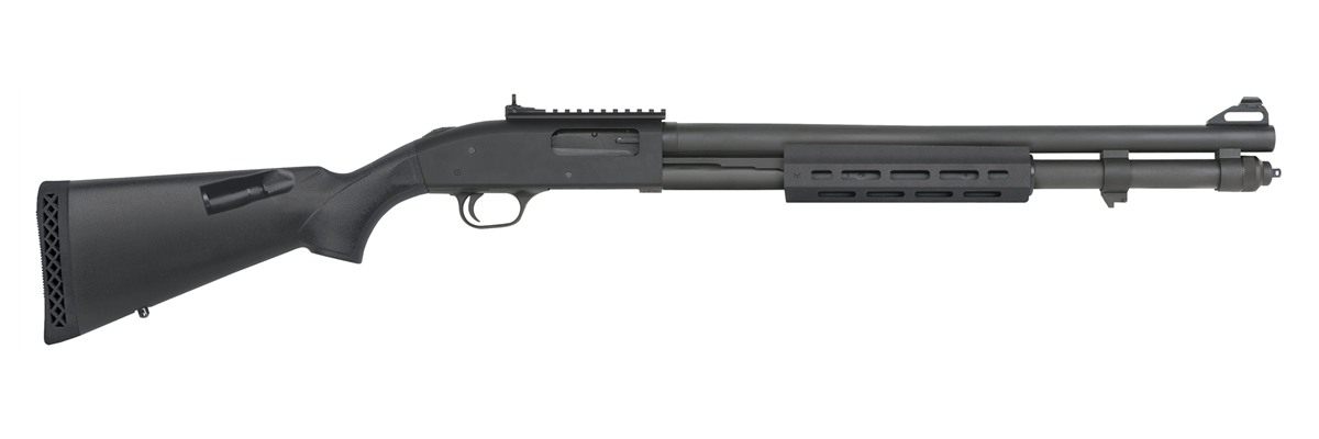 Mossberg 50768 590A1 Tactical 12 Gauge 3in 8+1 20in Cylinder Bore Barrel Bl view 2