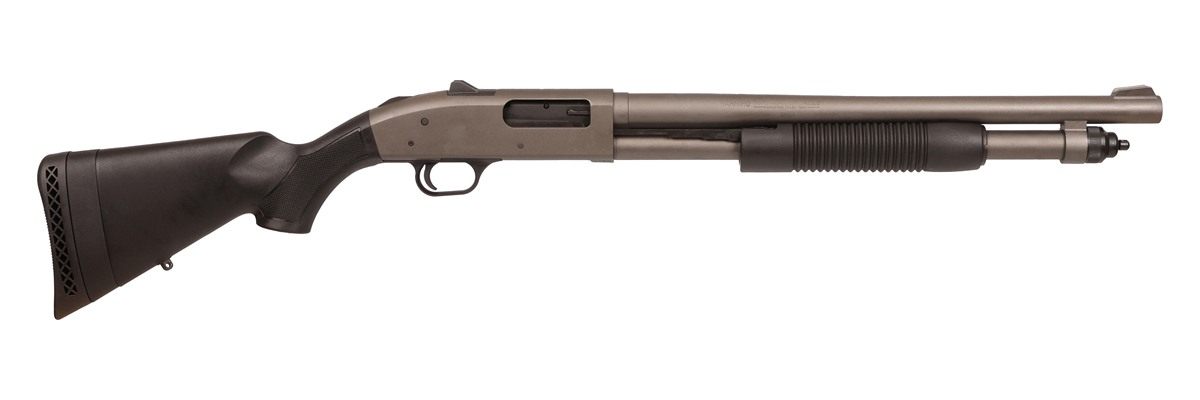 Mossberg Sons 50790 590A1 Pro 12 Gauge 6+1 18.50in Tungsten Gray Cerakote B