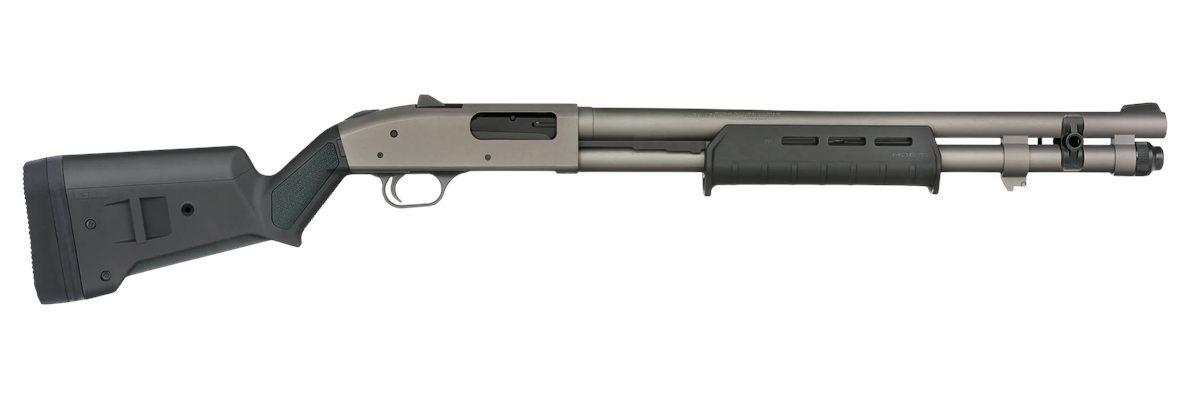 Mossberg Sons 50797 590A1 12 Gauge 6+1 20in Tungsten Gray Cerakote Barrel D
