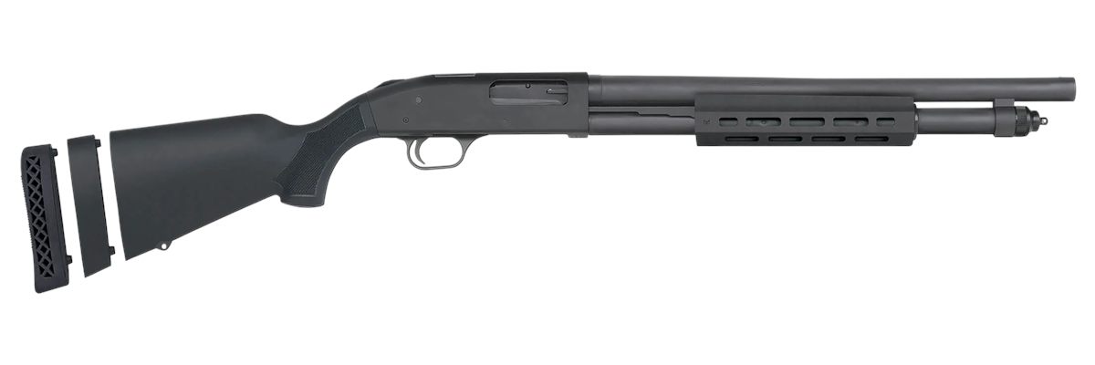 Mossberg 50799 590A1 12 Gauge Pump 3in 6+1 18.50in Black Parkerized Heavy W