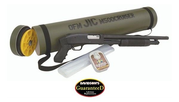 Mossberg 51340 500 JIC Cruiser 12 Gauge Pump 3in 5+1 18.50in Matte Blued St view 3