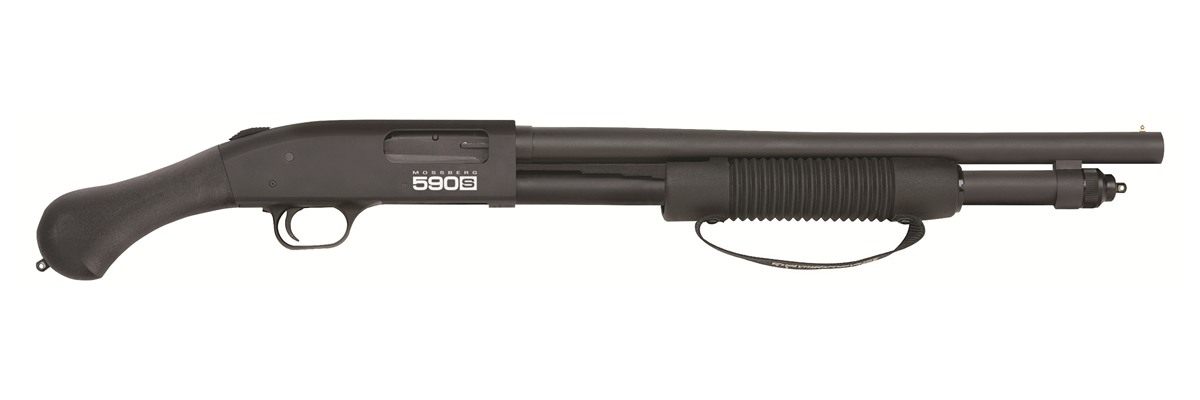 Mossberg 51600 590S Shockwave Full Size 12 Gauge Pump 3in 10+1 18.50in Matt