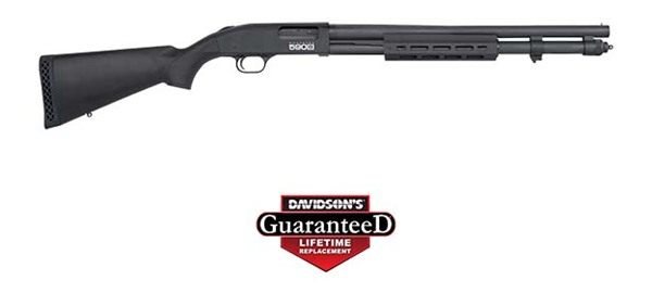 Mossberg Sons 51604 590S 12 Gauge Pump 3in 13+1 20in Matte Blued Steel Barr view 3