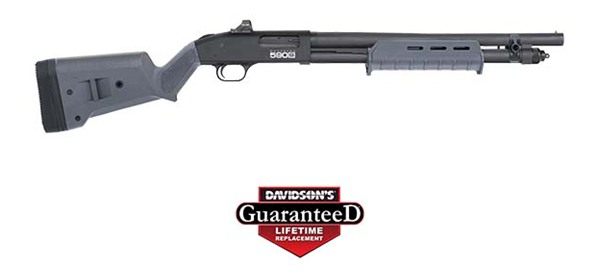 Mossberg 51606 590S w/Optic Compact 12 Gauge Pump 3in 5+1 18.50in Matte Blu view 3
