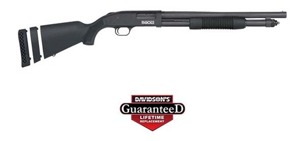 Mossberg Sons 51607 590S Compact 12 Gauge Pump 3in 5+1 18.50in Matte Blued view 2