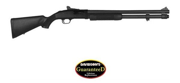 Mossberg 51663 590A1 12 Gauge Pump 3in 8+1 20in Black Parkerized Heavy-Wall view 2