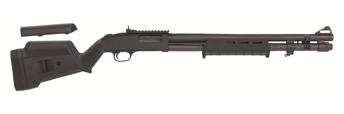 Mossberg 51773 590A1 Tactical 12 Gauge 3in 8+1 20in Parkerized Heavy-Walled