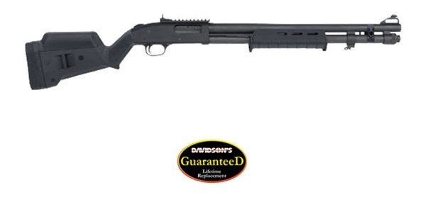 Mossberg 51773 590A1 Tactical 12 Gauge 3in 8+1 20in Parkerized Heavy-Walled view 3