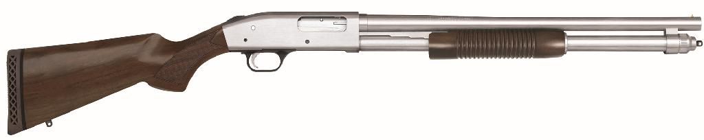 Mossberg Sons M/590 Security 12GA-3in 20in BRL (Talo)Walnut W/Corn COB Fore