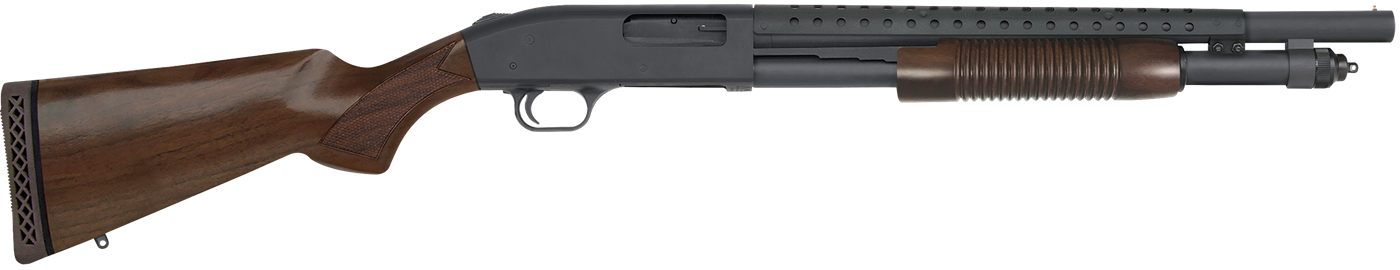 Mossberg Sons 52151 590 Retrograde 12 Gauge Pump 3in 6+1 18.50in Matte Blue