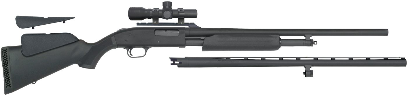 Mossberg Sons 54047 500 Field/Deer Pump 20 Gauge 5+1 3in 26in Vent Rib/24in