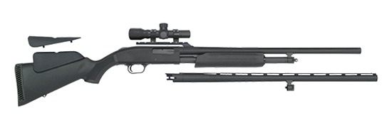 Mossberg Sons 54047 500 Field/Deer Pump 20 Gauge 5+1 3in 26in Vent Rib/24in view 3