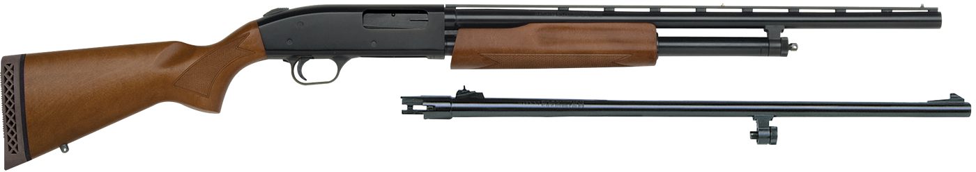 Mossberg Sons 54188 500 Bantam Combo Youth 20 Gauge Pump 3in 5+1 Blued 22in