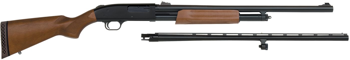 Mossberg 54264 500 Combo 12 Gauge 5+1 3in 24in Slugster/28in Vent Rib Steel