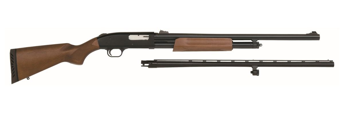 Mossberg 54264 500 Combo 12 Gauge 5+1 3in 24in Slugster/28in Vent Rib Steel view 2