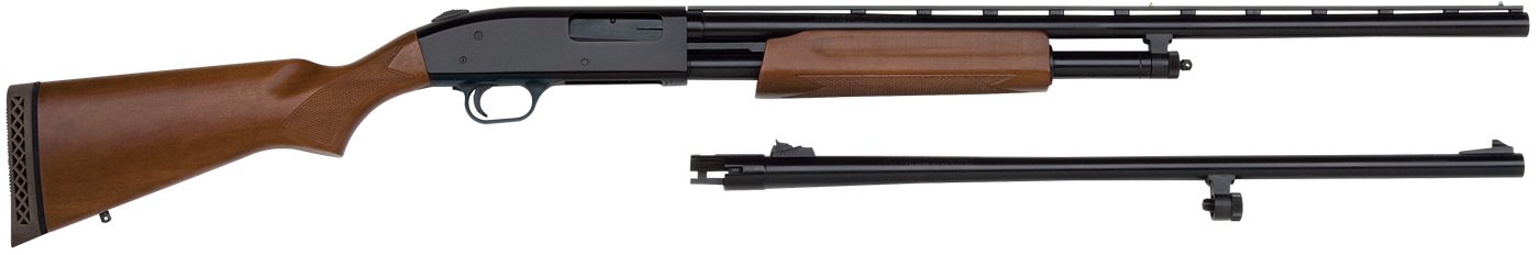 Mossberg 54282 500 Combo Full Size 20 Gauge Pump 3in 5+1 Blued 26in Slugste