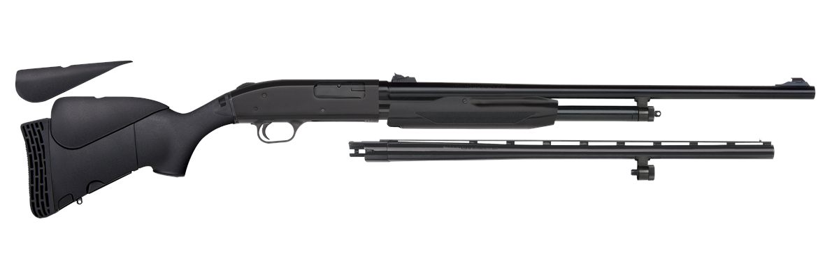 Mossberg Sons 54330 500 Bantam Combo Youth 20 Gauge 5+1 22in Blued Vent Rib