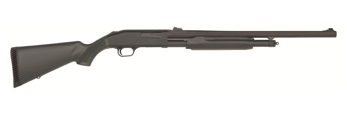 Mossberg 56435 500 Slugster 20 Gauge Pump 3in 5+1 24in Matte Blued Steel Ba