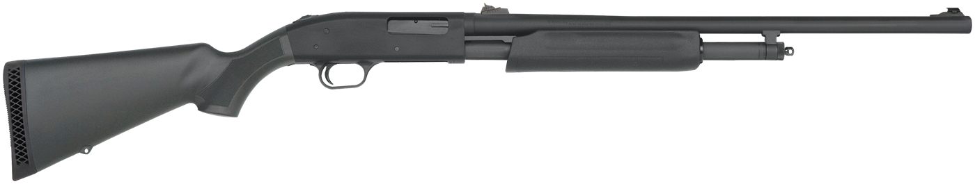 Mossberg 56435 500 Slugster 20 Gauge Pump 3in 5+1 24in Matte Blued Steel Ba view 2