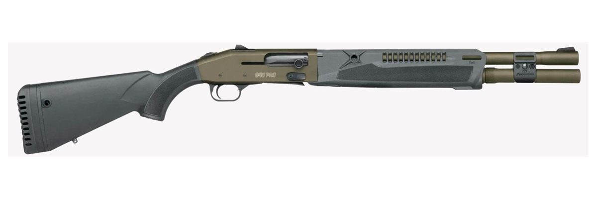 Mossberg Sons 940 PRO Tact 12GA 3in 18.5in Ghost Ring Sight CYL ODG view 2