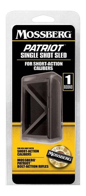 Mossberg Sons 95046 Single Shot Sled Patriot 1rd Short Action Black Polymer view 3