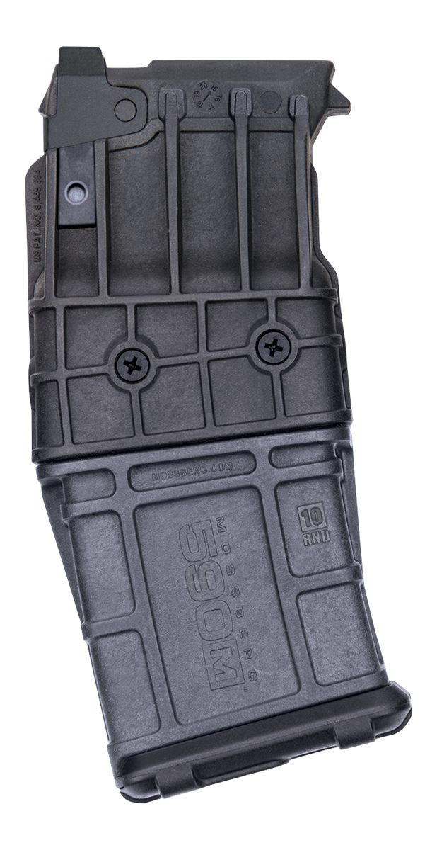 Mossberg 95138 590M 10rd Double Stack 12 Gauge Black Polymer (2.75in Shotsh
