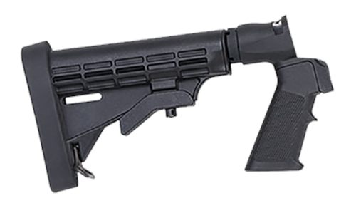 Mossberg 95219 Flex Stock 6 Position Black Synthetic for 500, 590