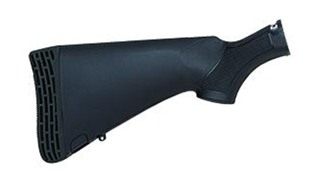 Mossberg Stock Flex Compct-YTH 12.5in LOP Medium PAD Black SYN