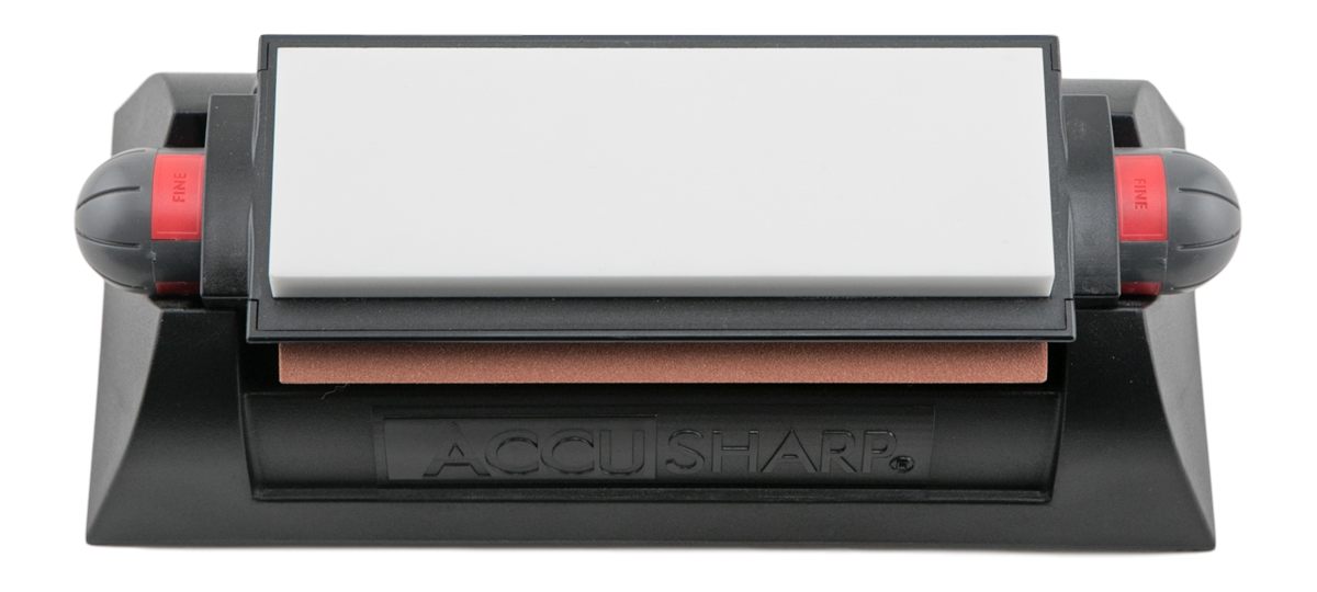 AccuSharp 025C Tri-Stone Deluxe Sharpening System Coarse, Medium, Fine Diam