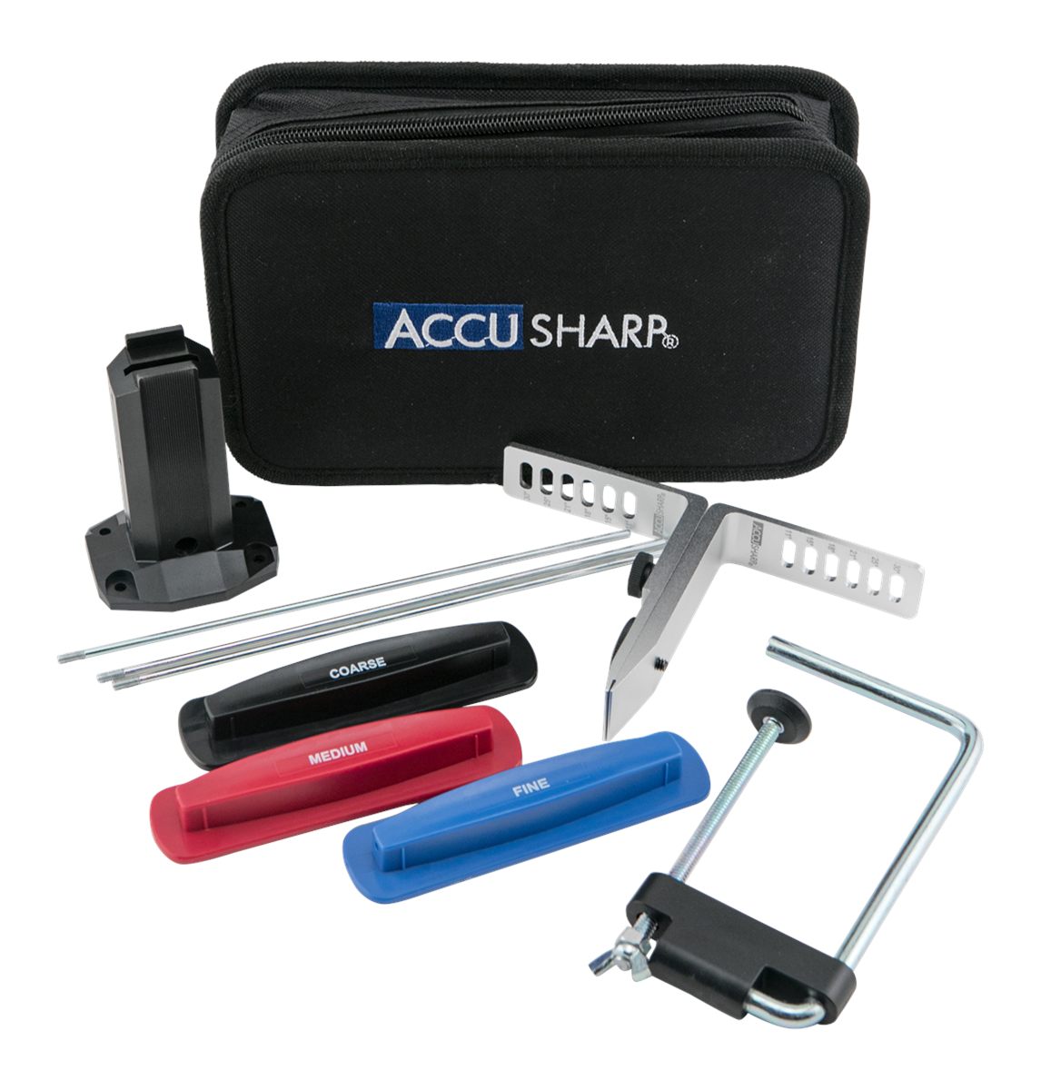 AccuSharp 060C 3-Stone Precision Set Coarse/Medium/Fine Diamond, Alumina, C