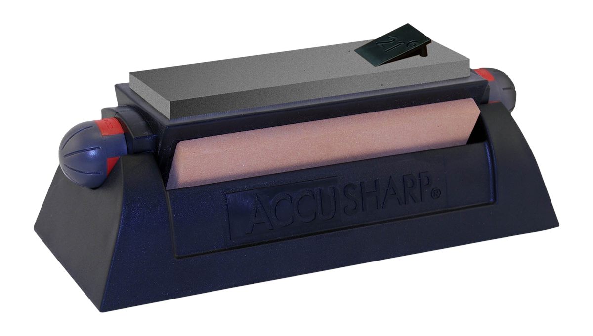 AccuSharp 064C Tri-Stone Sharpening System Coarse/Medium/Fine Alumina-Oxide