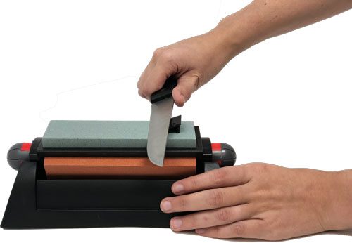 AccuSharp 064C Tri-Stone Sharpening System Coarse/Medium/Fine Alumina-Oxide view 2