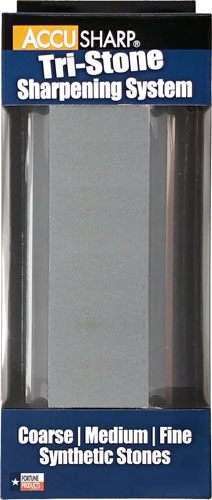 AccuSharp 064C Tri-Stone Sharpening System Coarse/Medium/Fine Alumina-Oxide view 4