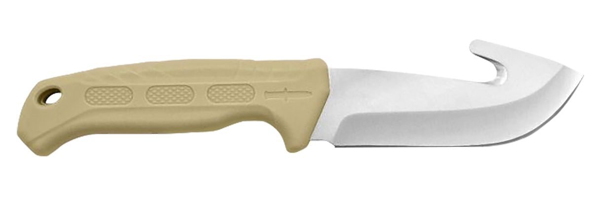 GSM Outdoors Camillus 19156 Roto 4in Fixed Drop Point/Gut Hook Plain Satin