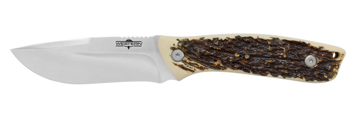 GSM Outdoors Camillus 19246 Western Crosstrail 4.25in Fixed Drop Point Plai