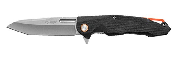 Camillus Regent Folding Knife 4in SS Blade Nylon Black