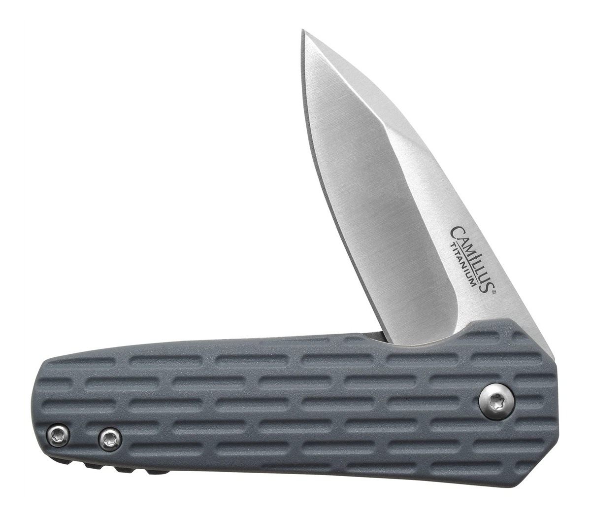 Camillus Wedge 5.75in Folding Knife, 2.25in Drop-Point Blade, Slate Blue (1