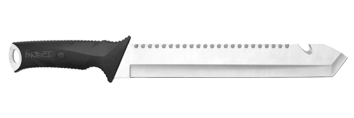 GSM Outdoors Camillus 19818 Carnivore 12in Silver Ti Bonded 440 SS Blade, C