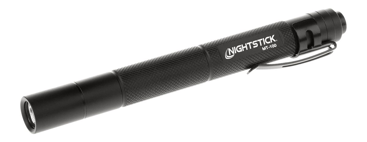 Nightstick MT100 Mini-TAC Black Anodized 130 Lumens White LED