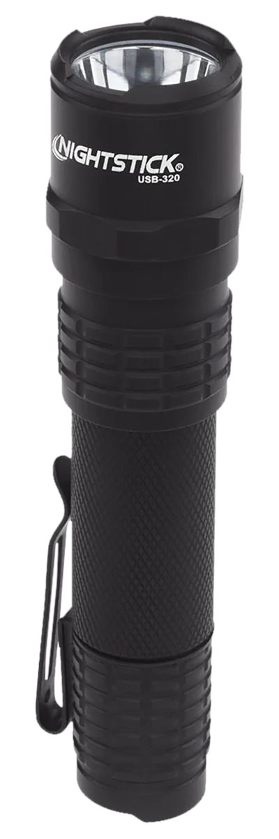 Bayco Products dba NightStick USB320 Rechargeable EDC Flashlight Black Anod
