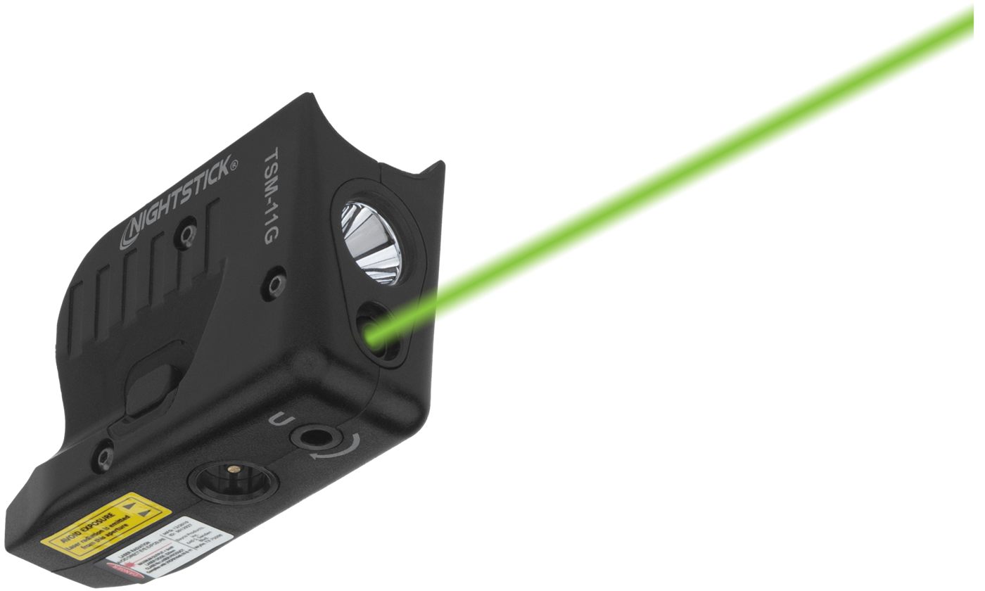 Bayco Products Nightstick TSM11G Tactical Weapon-Mounted Light w/Green Lase